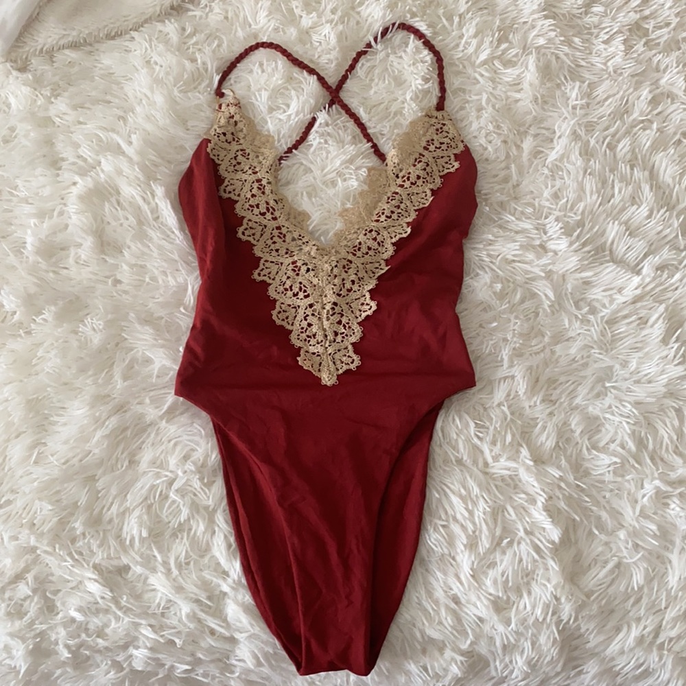 Blue Life swimsuit from Anthropology
